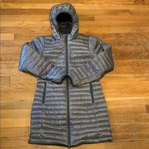 Eddie Bauer Long Grey Winter Coat